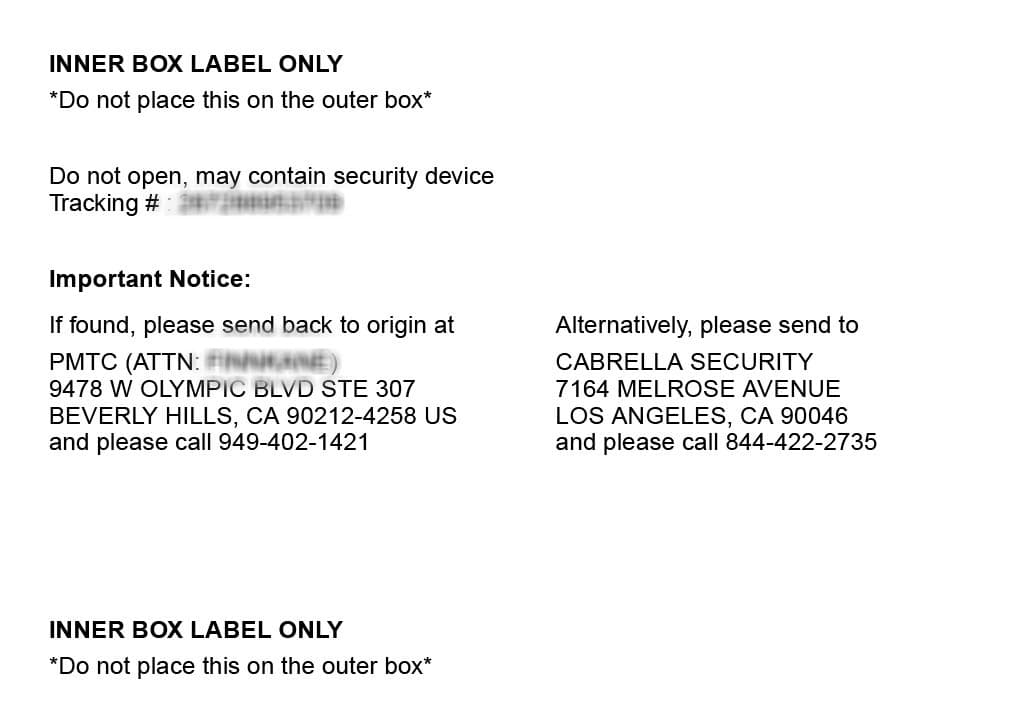 inner box label page 5